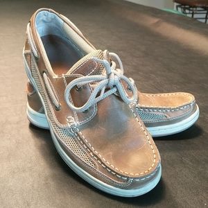 Men's Margaritaville Brown & Tan Boat Shoes